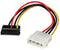 STARTECH SATAPOWADPL Computer Cable, LP4 Plug, SATA Socket, 6 ", 150 mm, Multi-coloured GTIN UPC EAN: 0065030848350