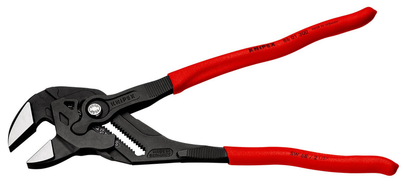 KNIPEX 86 01 300 Pliers, Wrench, 68 mm Jaw Opening, 300 mm Length GTIN UPC EAN: 4003773084662