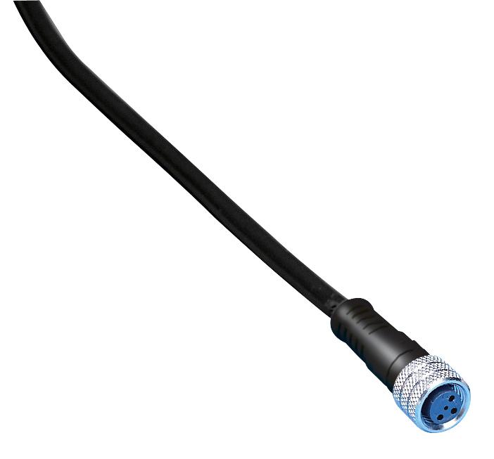 MOLEX 120065-0951 Sensor Cable, BRAD Micro Change, M12 Receptacle, Free End, 8 Positions, 2 m, 6.6 ft GTIN UPC EAN: 78172553727