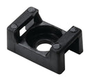 Hellermanntyton 151-30300 151-30300 Cable Tie Mount Curved Screw 3.8 mm Black Nylon 6.6 (Polyamide 6.6) 14.7 9.4 New