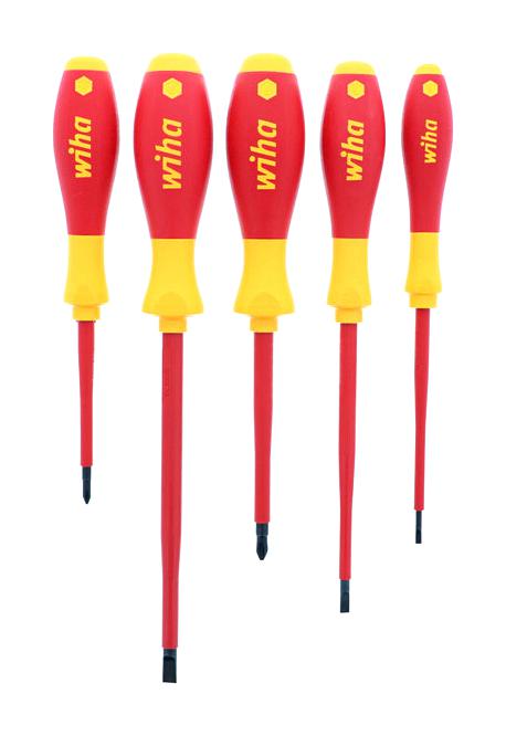 WIHA 32091 SCREWDRIVER SET, INSULATED, 5PC