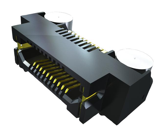 Samtec ERF8-060-03-L-D-RA-TR ERF8-060-03-L-D-RA-TR Mezzanine Connector Receptacle 0.8 mm 2 Rows 120 Contacts Surface Mount Right Angle