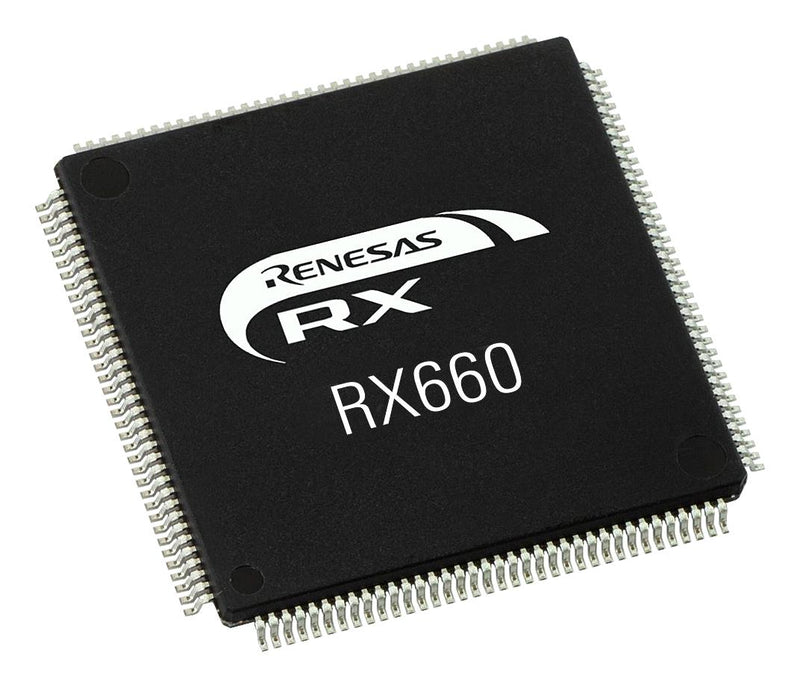 Renesas R5F56609HDFB#30 R5F56609HDFB#30 32 Bit Microcontroller RX Family RX660 Series Microcontrollers RXv3 bit 120 MHz 1 MB