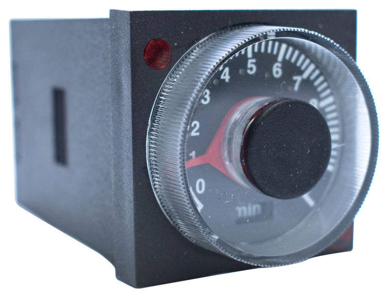 ATC 407C-100-F-3-X Analogue Timer, 407C Series, On-Delay, Off-Delay, Interval, 1 s, 10 h, 6 Ranges