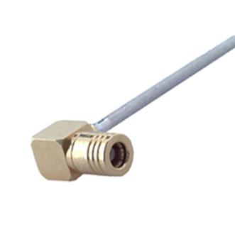 HUBER+SUHNER 16"SMB-50-2-23/111"NE 16"SMB-50-2-23/111"NE RF / Coaxial Connector SMB Right Angle Plug Solder 50 ohm