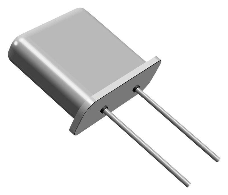 ECS INC INTERNATIONAL ECS-20-20-1X Crystal, 2 MHz, Through Hole, 11.35mm x 4.65mm, 50 ppm, 20 pF, 30 ppm, HC-49UX Series