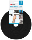 Velcro VEL-OW64101 VEL-OW64101 Tape ONE-WRAP Series PP (Polypropylene) Black 10 mm x 25 m