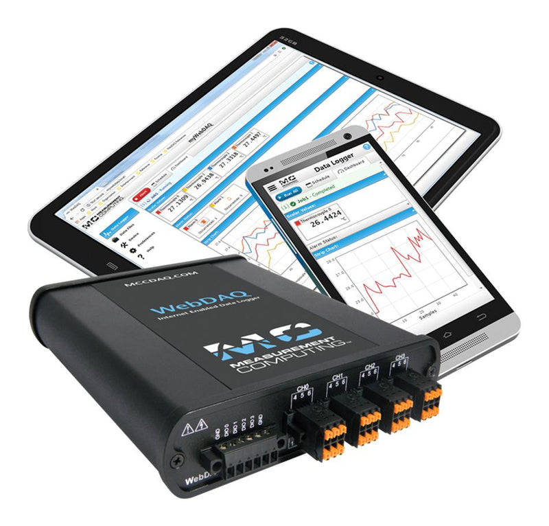 Digilent 6069-410-007 6069-410-007 Data Logger Mccwebdaq Universal 4 Channel Current Resistance RTD Thermocouple Voltage