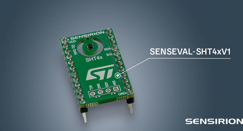 Sensirion SENSEVAL-SHT4XV1 SENSEVAL-SHT4XV1 Evaluation Board SHT40 Temperature Sensor and Humidity New