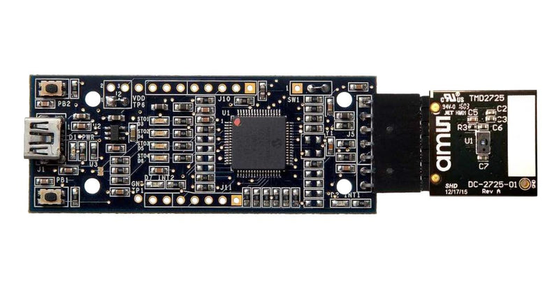 AMS OSRAM GROUP TMD2725-EVM Evaluation Kit, TMD2725, Ambient Light and Proximity Sensor