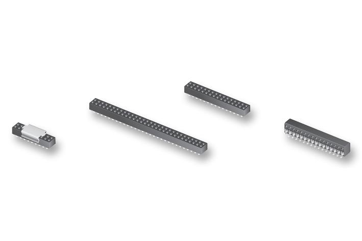 Samtec CLP-103-02-L-DH-TR CLP-103-02-L-DH-TR PCB Receptacle Board-to-Board 1.27 mm 2 Rows 6 Contacts Surface Mount Right Angle CLP