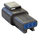 BULGIN LIMITED PX0011P03GY Automotive Connector Housing, PX00 Series, Receptacle, 3 Ways