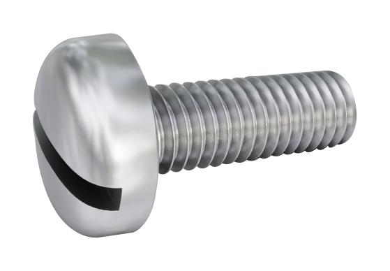 TR Fastenings TR00010195-000 TR00010195-000 Machine Screw M3 14 mm Stainless Steel A2 Pan Head Slotted New