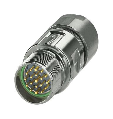 PHOENIX CONTACT 1629096 Sensor Connector, M23 PRO Series, M23, Male, 16 Signal + 2 Power + PE Positions M23-1RP1N8A90DUS