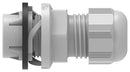 ENTRELEC - TE CONNECTIVITY 1SNG622007R0000 Cable Gland, 5 mm, 12 mm, Nylon 6 (Polyamide 6), Light Grey