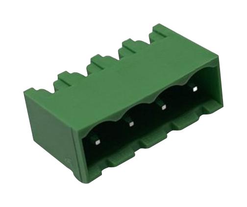 THERMODATA COMPONENTS TC47 508HV 04 Terminal Block, Header, 5.08 mm, 4 Ways, 15 A, 300 V, Through Hole Vertical