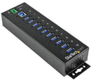 Startech ST1030USBM ST1030USBM Hub 10 Port Industrial USB 3.0