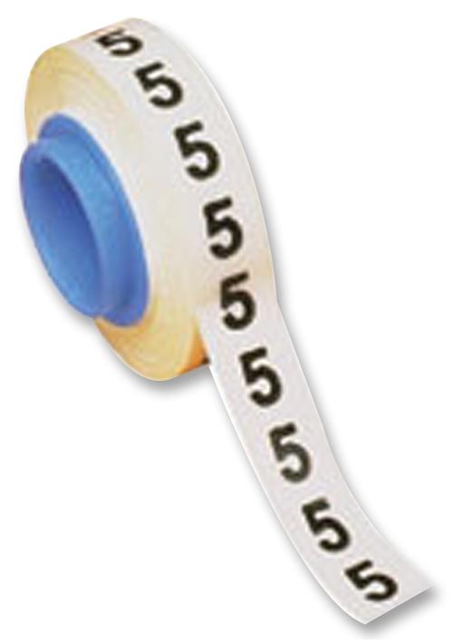 Panduit PMDR-X PMDR-X PRE-PRINTED Wire Marker Tape Roll X Black ON White 3.2MM 2.4M