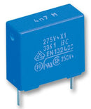 Vishay BFC233660333 BFC233660333 Safety Capacitor Metallized PP Radial Box - 2 Pin 0.033 &Acirc;&micro;F &plusmn; 20% Y2 Through Hole