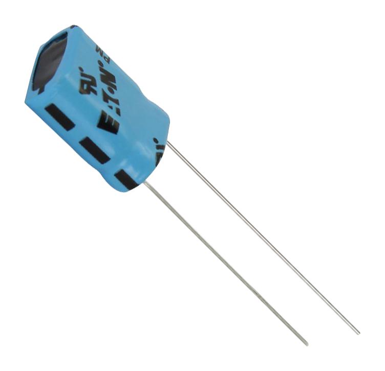 EATON ELECTRONICS PM-5R0H104-R Supercapacitor, 0.1 F, 5 V, Radial Leaded, -20%, +80%, 7.3 mm, 1000 hours @ 60&deg;C