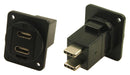 Cliff Electronic Components CP30212X CP30212X USB Stacked Connector Plain Hole Type C 48 Ways Vertical