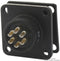 HARWIN C90-3102R14S-6S Circular Connector, Panel Mount Receptacle, 6 Contacts, Solder Socket, Aluminium Alloy Body