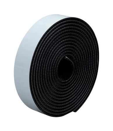 3M SJ354B BLACK 2.5M X 25MM SJ354B Black 25MM Tape Hook &amp; Loop Dual Lock Series 2.5m Roll Length 25mm Width