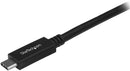 STARTECH USB31CC50CM USB Cable, Type C Plug to Type C Plug, 500 mm, 19.7 ", USB 3.2, Black GTIN UPC EAN: 0065030865654