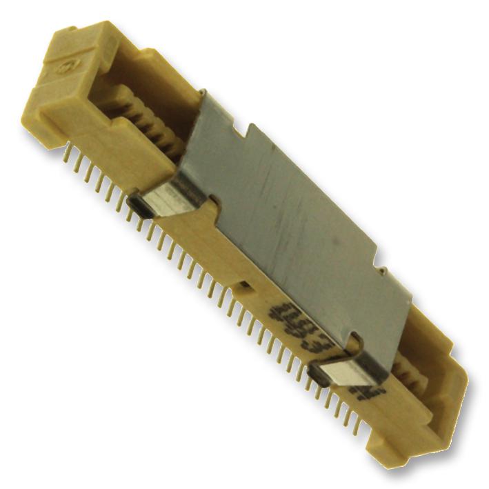 AMP - TE CONNECTIVITY 5177985-3 Mezzanine Connector, Receptacle, 0.8 mm, 2 Rows, 80 Contacts, Surface Mount, Beryllium Copper