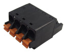 Weidmuller 1013450000 1013450000 Pluggable Terminal Block 5.08 mm 4 Ways 26AWG to 12AWG 2.5 mm&Acirc;&sup2; Push In 10 A