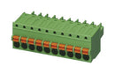 PHOENIX CONTACT FK-MCP 1,5/12-ST-3,81 Pluggable Terminal Block, 3.81 mm, 12 Ways, 26AWG to 16AWG, 1.5 mm&sup2;, Push In, 8 A 1851148, GTIN UPC EAN: 4017918109653