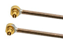 JOHNSON - CINCH CONNECTIVITY 415-0526-012 RF / Coaxial Cable Assembly, 90&deg; SMPM Jack to 90&deg; SMPM Jack, 0.086" Semi Rigid, 12 ", 304.8 mm