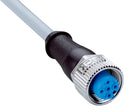 Sick YF2A15-020VB5XLEAX YF2A15-020VB5XLEAX Sensor Cable A Coded M12 Receptacle Free End 5 Positions 2 m 6.6 ft