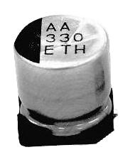 RUBYCON 50SGV100M8X10.5 SMD Aluminium Electrolytic Capacitor, Radial Can - SMD, 100 &micro;F, 50 V, 2000 hours @ 105&deg;C, Polar