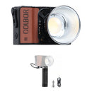 COLBOR Wonder W60R RGB LED Monolight Kit with Power Grip