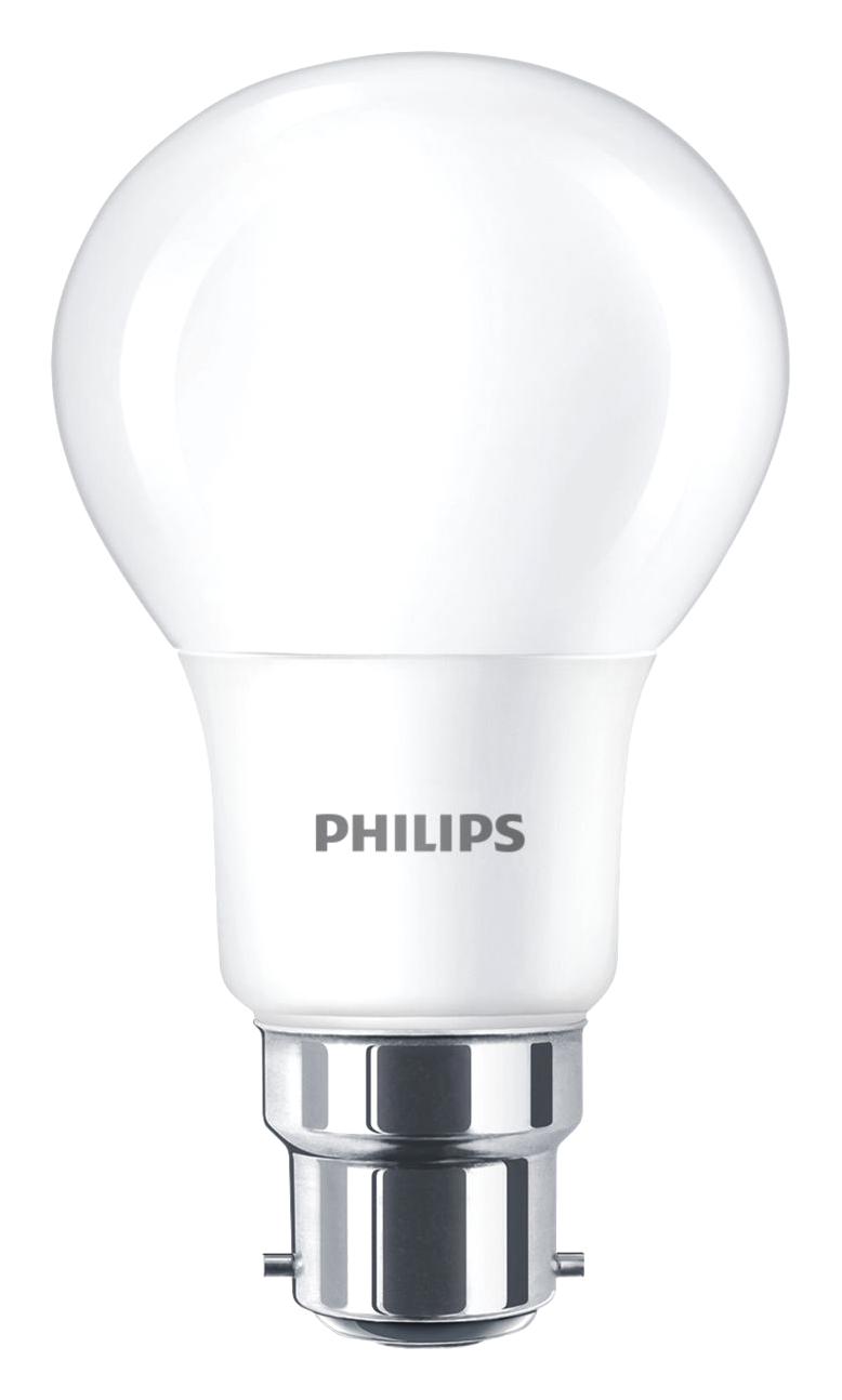 PHILIPS LIGHTING 9.29003E+11 LED Light Bulb, Frosted GLS, BC / B22 / B22d / BA22 / BA22d, White, 3000 K, Non-Dimmable, 200&deg; GTIN UPC EAN: 8719514475021