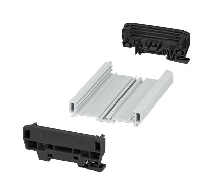 PHOENIX CONTACT 1310929 Plastic Enclosure, DIN Rail, Nylon (Polyamide), 92.3 mm, 123.8 mm, 39.45 mm UM-PRO-KIT-B72-L120-7035