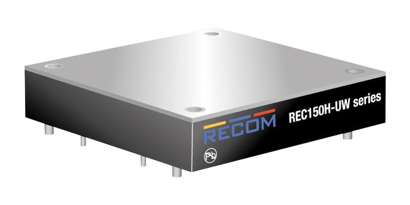 Recom Power REC150H-4812SUW REC150H-4812SUW Isolated Through Hole DC/DC Converter 150 W 1 Output 12 V 12.5 A