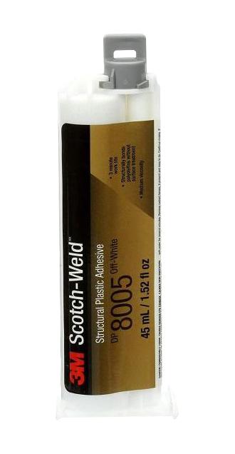 3M DP8005 WHITE 45ML DP8005 White 45ML Structural Plastic Adhesive