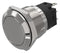 EAO 82-5151.2000 Vandal Resistant Switch, 82-x151.2000 Series, 19 mm, SPDT, Maintained, Round Flat Flush, Natural