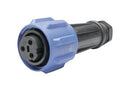 BULGIN LIMITED PX0911/03/S/02 Circular Connector, Buccaneer 900 Series, Cable Mount Receptacle, 3 Contacts, Screw Socket