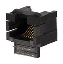 STEWART CONNECTOR SS-92000-001 Modular Connector, Bottom Entry, RJ45 Jack, 1 x 1 (Port), 8P8C, Through Hole Mount