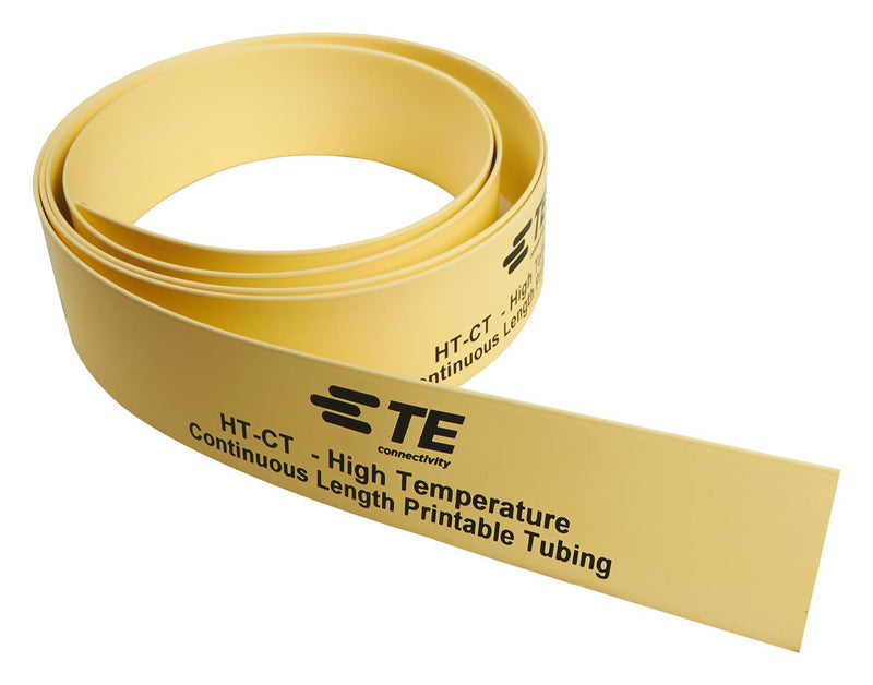 TE Connectivity EL8072-000 EL8072-000 Heat Shrink Tubing 2:1 0.189 " 4.8 mm Yellow 164 ft 50 m