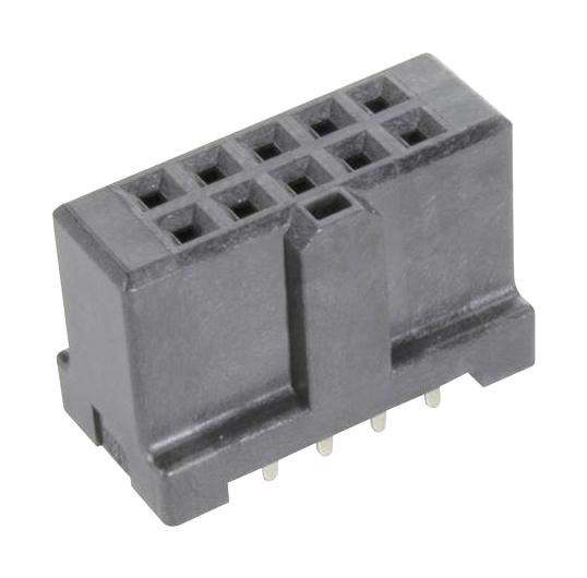 Harting 09195106824741 09195106824741 PCB Receptacle Board-to-Board 2.54 mm 2 Rows 10 Contacts Through Hole Mount SEK Series