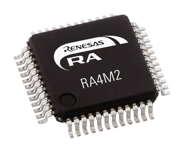 Renesas R7FA4M2AD3CFL#AA0 R7FA4M2AD3CFL#AA0 ARM MCU RA Family RA4 Series RA4M2 Group Microcontrollers Cortex-M33 32 bit 100 MHz