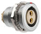 Lemo EGG.2B.302.CLL EGG.2B.302.CLL Circular Connector 2B Series Panel Mount Receptacle 2 Contacts Solder Socket Push-Pull