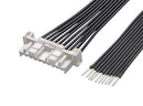 MOLEX 221959-1104 Cable Assembly, CLIK-Mate Receptacle to Free End, 10 Ways, 2 mm, 1 Row, 600 mm, 23.6 "