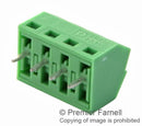 PHOENIX CONTACT SMKDS 1/ 4-3,81 Wire-To-Board Terminal Block, 3.81 mm, 4 Ways, 26 AWG, 16 AWG, 1.5 mm&sup2;, Screw 1728307, GTIN UPC EAN: 4017918025755