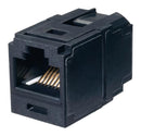 Panduit CC6X88BL CC6X88BL Category 6A RJ45 8-POSITION 8-WIRE Universal Coupler Module BLACK. 46W6418