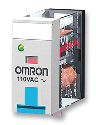 Omron Industrial Automation G2R-2-SN 24AC G2R-2-SN 24AC General Purpose Relay G2RS Series Power Non Latching Dpdt 24 VAC 5 A